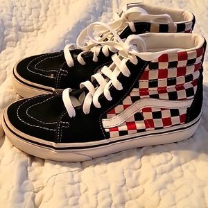 Vans Checkered Shoes - Size 2.5 (Unisex) - Pre-Owned